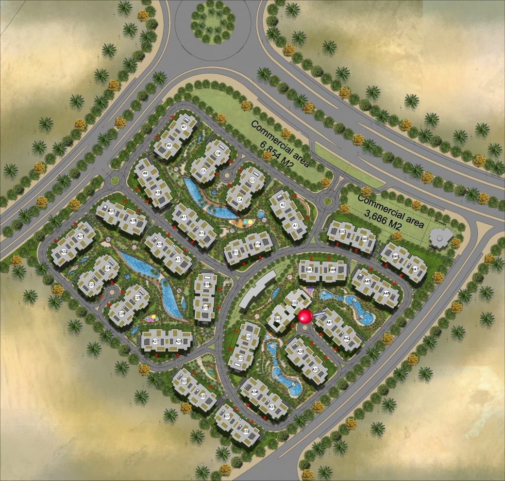 شقة مميزة فى  Ravie Compound