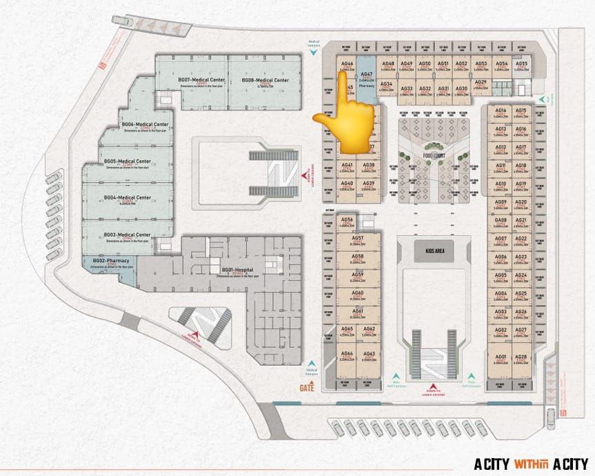 محل تجاري 46k مميز | Domix Mall