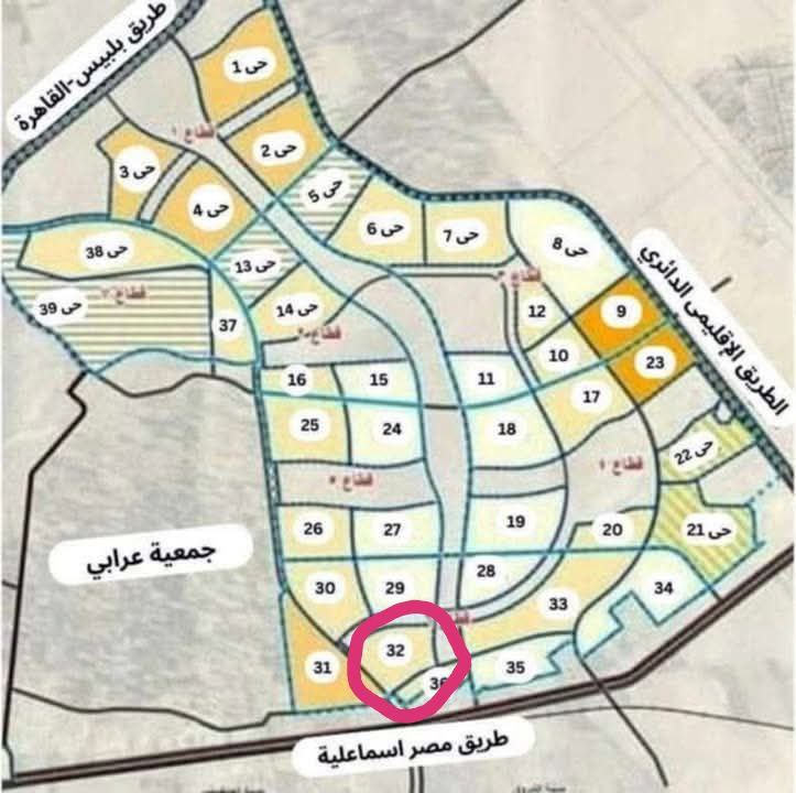 قطعة أرض للبيع بالأمل – العبور الجديدة