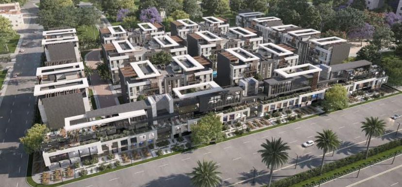 مشروع Okardia مباشرة على امتداد خط 10 بعرض 120 متر