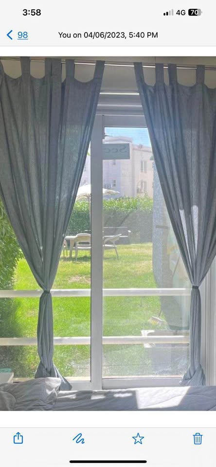 تم تنزيل السعر لسرعه البيع شاليه في امواج ارضي بجاردن غرفتين و ١ حمام السعر